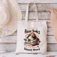 Basset Hound Dog Breed I Just Want To Read Books And Pet My Canvas Tote Bag