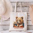 Bear Reading Book Glasses Library Zoo Teacher School Animal Canvas Tote Bag Bear Reading Book Glasses Library Zoo Teacher School Animal Canvas Tote Bag