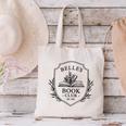 Belle's Book Club Est 1991 Belle's Book Shop Canvas Tote Bag
