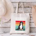Bernedoodle Dog Introvert Bernedoodle Canvas Tote Bag