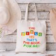The BIBLE Yes That's The Book For Me Canvas Tote Bag The BIBLE Yes That's The Book For Me Canvas Tote Bag