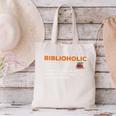 Biblioholic Definition Reading Nerd Book Lovers Geek Canvas Tote Bag