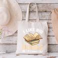 I Like Big Books And I Cannot Lie Book Reading Canvas Tote Bag