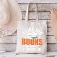 I Like Big Books I Cannot Lie School Librarian Book Lover Canvas Tote Bag