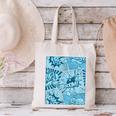 Blue Comic Book Blue Graphic Canvas Tote Bag