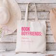 Book Boyfriends Definition Canvas Tote Bag