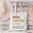 Book Chapter Verse Christian Bible Reformed Theology Canvas Tote Bag Book Chapter Verse Christian Bible Reformed Theology Canvas Tote Bag
