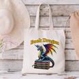 Book Dragon Mark Minson's Books Canvas Tote Bag Book Dragon Mark Minson's Books Canvas Tote Bag
