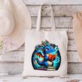 Book Dragon Reading Lover Canvas Tote Bag Book Dragon Reading Lover Canvas Tote Bag
