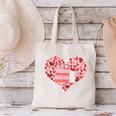 Book Heart Cute Read Book Reading Librarian Across America Canvas Tote Bag