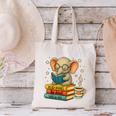 Book Lover Elephant Reading Books Library Read Books Be Kind Canvas Tote Bag