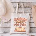 Book Lover Pregnancy Announcement Reveal Smut Canvas Tote Bag