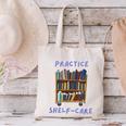 Book Lover Pun Practice Shelf-Care Canvas Tote Bag