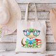 Book Lover Reading Iguana Canvas Tote Bag