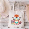 Book Lover Reading Platypus Canvas Tote Bag