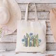 Book Lover Vintage Botanical Friends Premium Tri-Blend Canvas Tote Bag
