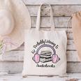 Book Lovers Ideas Probably Listening To Audiobooks Canvas Tote Bag Book Lovers Ideas Probably Listening To Audiobooks Canvas Tote Bag
