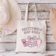 Book Lover's Pretty Girl's Read Books Canvas Tote Bag