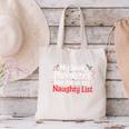 My Book Preference Naughty List Readers Christmas Joke Canvas Tote Bag My Book Preference Naughty List Readers Christmas Joke Canvas Tote Bag