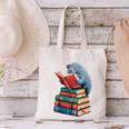 Book Reading Book Reader Manatees Sea Animal Sea Cow Manatee Canvas Tote Bag