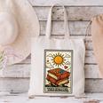 Book Reading Tarot Card The Reader Canvas Tote Bag