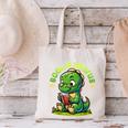 Book A Saurus Bookasaurus Dinosaur Book Girls Boys Toddler Canvas Tote Bag