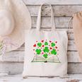 Book With Shamrocks Librarian Saint Patrick's Day Kids Canvas Tote Bag