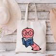 Book Worm Pun Read Reading Librarian America Men Women Kids Canvas Tote Bag