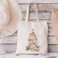 All Booked For Christmas Book Canvas Tote Bag All Booked For Christmas Book Canvas Tote Bag