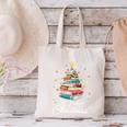 All Booked For Christmas Book Christmas Book Lover Librarian Canvas Tote Bag