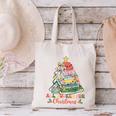 All Booked For Christmas Book Lovers Xmas Tree Lights Canvas Tote Bag All Booked For Christmas Book Lovers Xmas Tree Lights Canvas Tote Bag