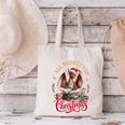 All Booked For Christmas Dragon Canvas Tote Bag