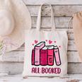 All Booked Read Book Reading Librarian Men Women Kids Canvas Tote Bag