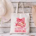 All Booked For Valentine Cute Pink Book Lover Aesthetic Canvas Tote Bag
