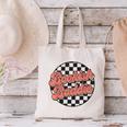 Bookish Baddie Retro Aesthetic Typography Canvas Tote Bag