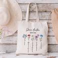 Bookish Feminist Jane Austen Fan Jane Austen Flower Books Canvas Tote Bag
