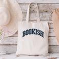 Bookish Vintage Varsity Style Book Lover Art Canvas Tote Bag Bookish Vintage Varsity Style Book Lover Art Canvas Tote Bag
