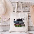 Books Cats Life Is Sweet Cats Books Lover Men Women Canvas Tote Bag