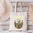 Books Make Me Happy Skeleton Read Reading Librarian Book Canvas Tote Bag