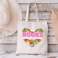Books Are My Love Language Valentine's Day Reading Lover Canvas Tote Bag Books Are My Love Language Valentine's Day Reading Lover Canvas Tote Bag