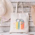 Books Lover Cute Sleepy Cat Relax Reading Vibe Canvas Tote Bag