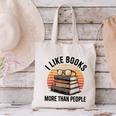 I Like Books More Than People Glasses Canvas Tote Bag I Like Books More Than People Glasses Canvas Tote Bag