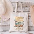 Books Plants And Coffee Growing Plant Gardening Planting Canvas Tote Bag