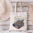 Books Rock Rock'n Roll Science Of Reading Teachers Guitar Canvas Tote Bag