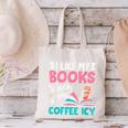 I Like My Books Spicy Coffee ICY Canvas Tote Bag