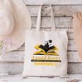 Some Books Stay With You Forever Baby Panther Book Canvas Tote Bag