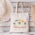 Bookstore Wanderers Retro Women Book Lovers Canvas Tote Bag