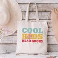 Bookworm Cool Kids Read Books Book Lover Reading Canvas Tote Bag