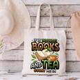 Bookworm If It Involves Books And Tea Lover Reading Premium Tri-Blend Canvas Tote Bag