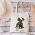 Bookwyrm Dragon Fantasy Bookish Fairytale Book Lover Canvas Tote Bag
